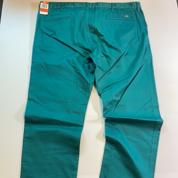 Dockers Alpha Slim Size 40 x 34 Slim Tapered Fit 100% Cotton Khaki Jeans New - Picture 12 of 14